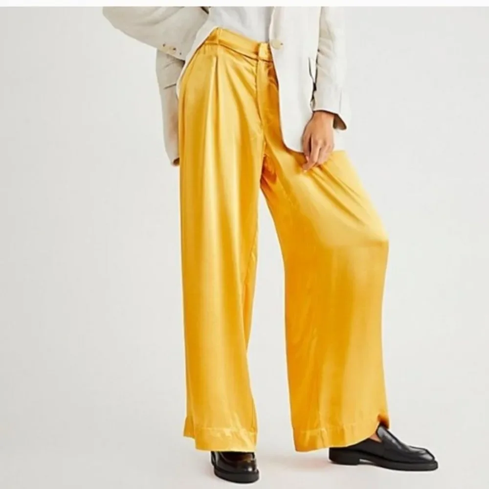 Free People Good Days‎ Wide Leg Trousers Size Medium